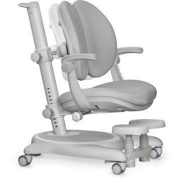 Дитячий ортопедичний стілець Mealux Ortoback Duo Plus Grey Y-510 Plus фото