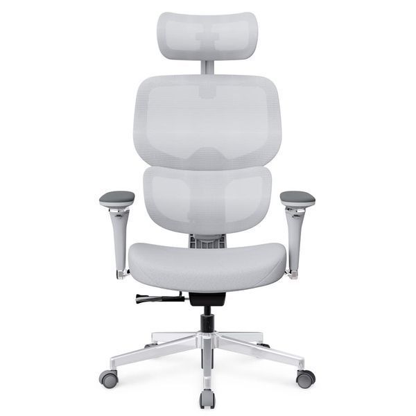 Ортопедическое компьютерное кресло для работы Mealux D2 Air Fabric Grey HF-D2 F/G фото