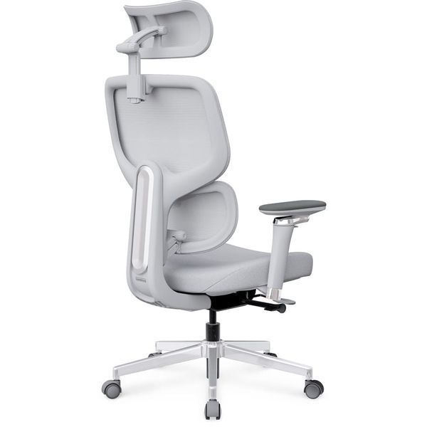 Ортопедическое компьютерное кресло для работы Mealux D2 Air Fabric Grey HF-D2 F/G фото