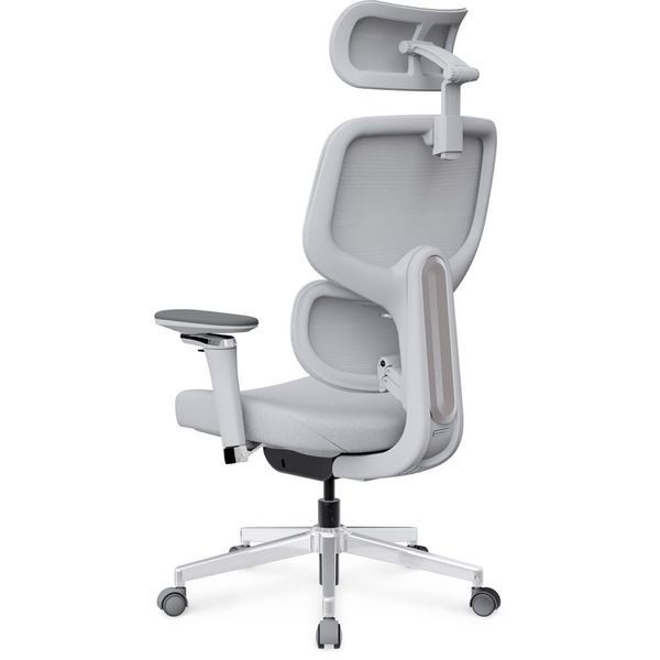 Ортопедическое компьютерное кресло для работы Mealux D2 Air Fabric Grey HF-D2 F/G фото