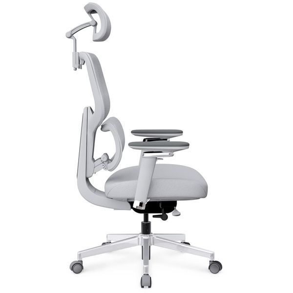 Ортопедическое компьютерное кресло для работы Mealux D2 Air Fabric Grey HF-D2 F/G фото