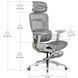 Крісло для роботи з масажем та підставкою Mealux M10 Air Massage Grey  HF-M10 M/G фото 4