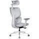 Ортопедическое компьютерное кресло для работы Mealux D2 Air Fabric Grey HF-D2 F/G фото 10