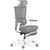 Кресло для работы за компьютером Mealux S6 Air Fabric Grey / White HF-S6 F/GW фото