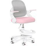 Крісло офісне дитяче Mealux Neo Air Pink Grey Y-308 KPG фото