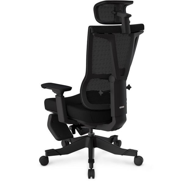 Эргономичное компьютерное кресло для работы Mealux S6 Air Black HF-S6 F/B фото