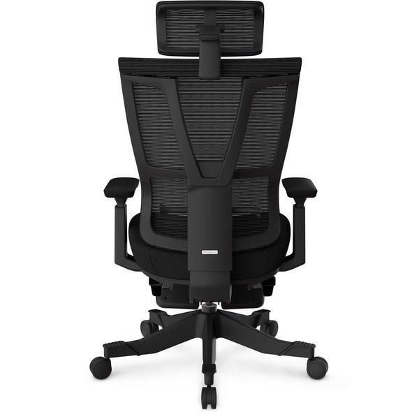 Эргономичное компьютерное кресло для работы Mealux S6 Air Black HF-S6 F/B фото
