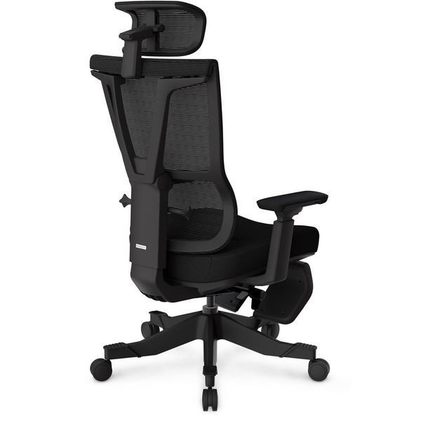 Эргономичное компьютерное кресло для работы Mealux S6 Air Black HF-S6 F/B фото