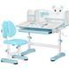 Детская парта и стульчиком трансформер для дома Mealux BD-29 Panda XL Blue BD-29 BL фото