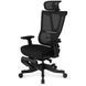 Эргономичное компьютерное кресло для работы Mealux S6 Air Black HF-S6 F/B фото 5