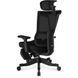 Эргономичное компьютерное кресло для работы Mealux S6 Air Black HF-S6 F/B фото 7