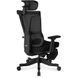 Эргономичное компьютерное кресло для работы Mealux S6 Air Black HF-S6 F/B фото 9