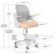Компьютерное кресло для девочки Mealux Neo Air Peach Y-308 PG фото 4