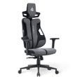 Геймерське крісло з тканини Cyberlux V8 Fabric Grey GM-V8 FG фото