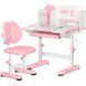 Дитячий комплект парта і стілець для дівчинки Mealux BD-28 Panda Pink BD-28 PN фото