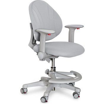 Дитяче ортопедичне крісло Evo-Kids Mio Grey Y-407 G фото