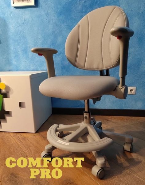Дитяче ортопедичне крісло Evo-Kids Mio Grey Y-407 G фото