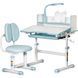 Детский комплект стол с лампой и стул для школьника Evo-Kids BD-24 Blue BD-24 BL фото
