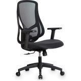 Офисное кресло для компьютера Mealux Flow Lite Fabric Black HF-B20 F/B фото