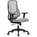 Офисное кресло для работы Mealux Flow Lite Fabric Grey HF-B20 F/G фото