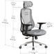 Офісне крісло для комп'ютера Mealux Flow Fabric Grey HF-B30 F/G фото 3