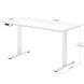 Стол с электрорегулировкой высоты Mealux PowerDesk Duo White EVO-242 Duo W/W  фото 3